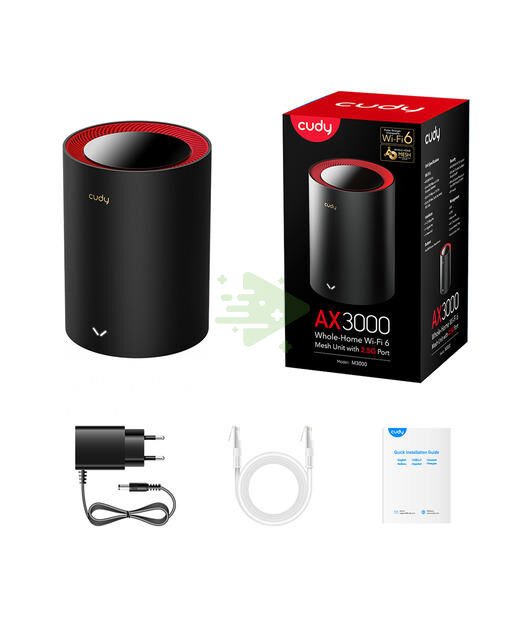 CUDY AX3000 WiFi 6 1 Mesh 2.5G Solution